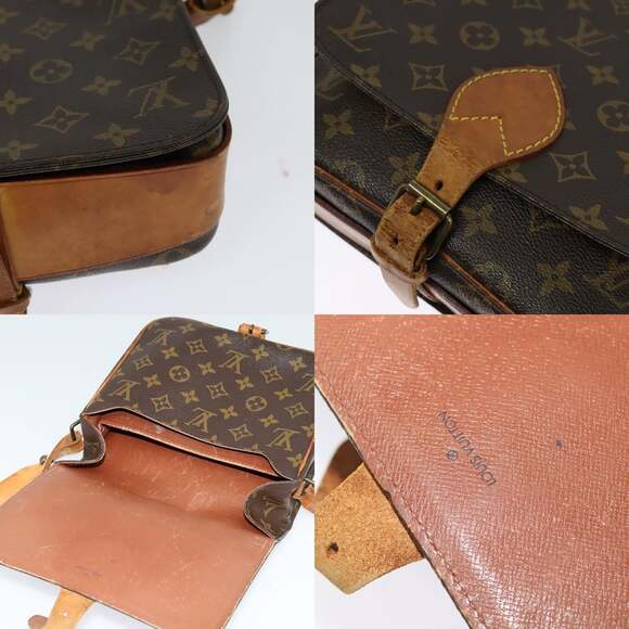 LOUIS VUITTON Monogram Cartesier MM Shoulder Bag M51253 - Picture 11 of 13